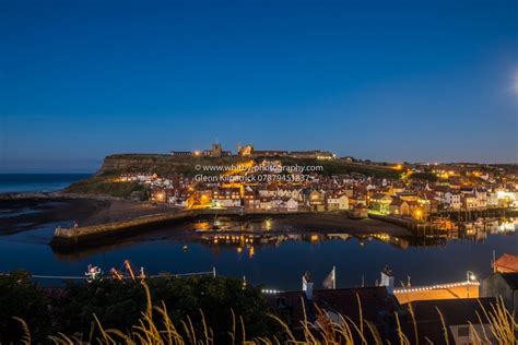 Whitby Harbour Dusk Shot Whitby Photography