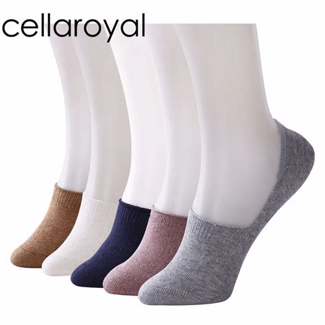 Cellaroyal Women S Seamless No Show Liner Socks Pair Low Cut Premium