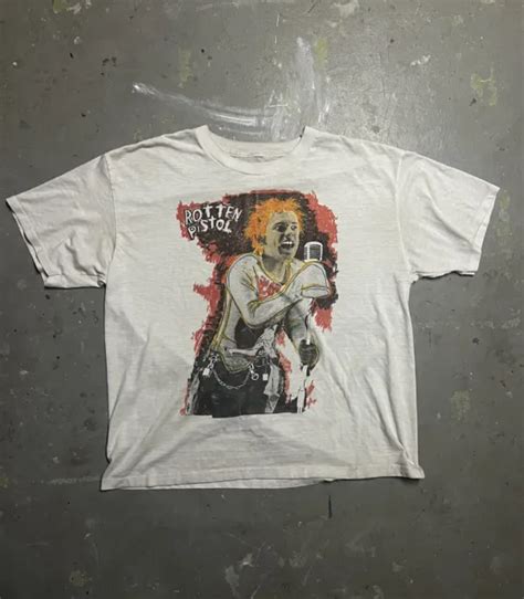 Vintage 1980s Punk Sex Pistols Johnny Rotten Rare T Shirt Size X Large 70000 Picclick