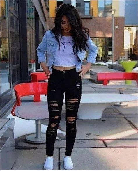 31 Black Girl Casual Outfits With Jeans Letterformatsite Trendy