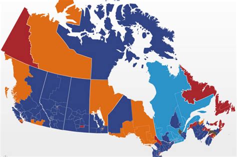 Federal Election Canada Map Filecanadian Federal Election 2015