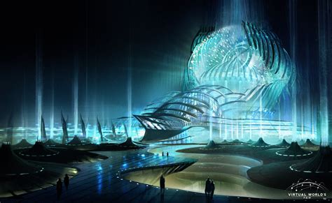 Vr Theme Park 4space Interior Design Creates A Futuristic World At