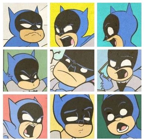 The Many Faces Of Batman In Cartoon Form