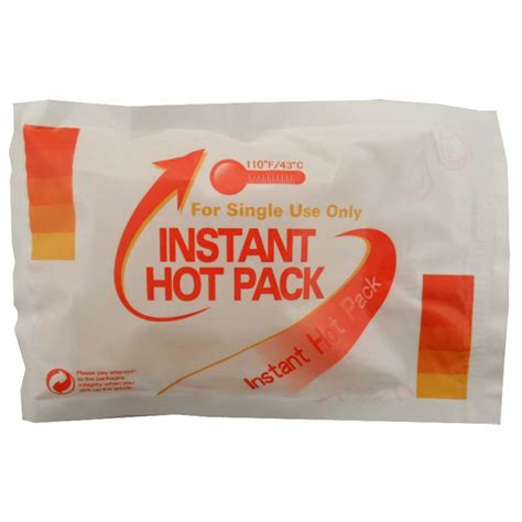 200 Gm Instant Hot Pack Heats To 100 F Pack Of 2 Hot Packs