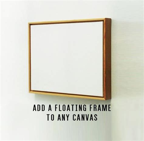 Add A Floating Frame To Any Canvas Panel Custom Floater Etsy