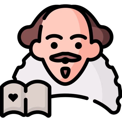 Shakespeare Special Lineal Color Icon