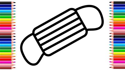 COMO DIBUJAR UNA MASCARILLA