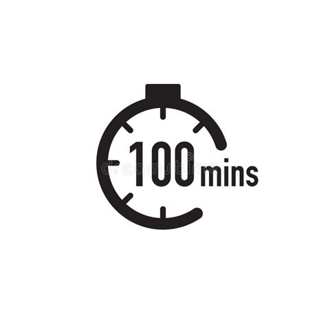 8 Minutes Timer Stopwatch Or Countdown Icon Time Measure Chronometr