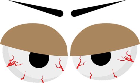 Angry Eyes Clipart Free Download Transparent Png Creazilla