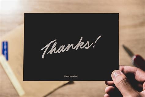 Unique Thank You Cards For Your Wedding Elegant Wedding