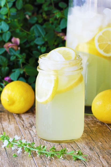 Homemade Lemonade Recipe