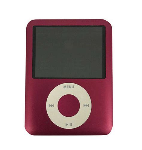 Apple Ipod Nano 3rd Generation A1236 Red 8 Gb For Sale Online Ebay