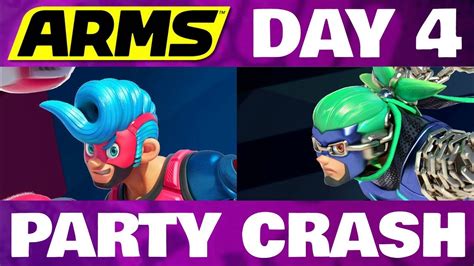 Arms Party Crash Day 4 Spring Man Vs Ninjara Youtube