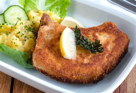 Stuttgartcooking Paniertes Kotelette vom Schwäbisch-Hällischen