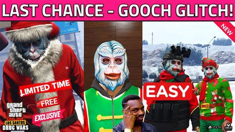 Glitch How To Get The Gooch To Spawn In Gta 5 Online Grinch Event