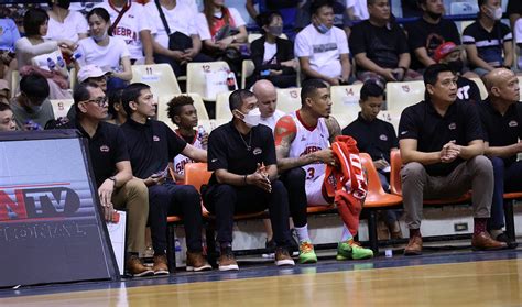 La Tenorio On The Bench For Ginebra After Cancer Revelation Inquirer