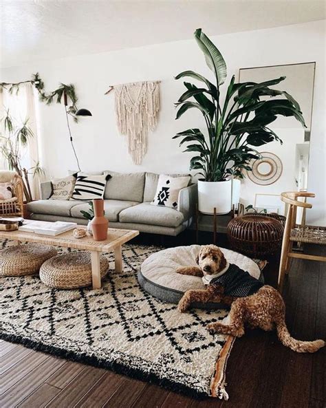 Modern Boho Living Room Decor Moroccan Style In 2020 Bohemian Style Living Room Modern