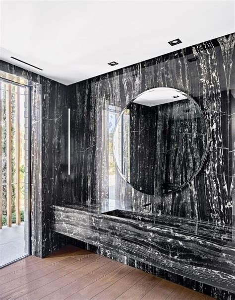 48 Beautiful Black Marble Bathroom Design Ideas To Looks Classy