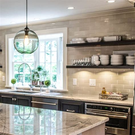 Open Shelves With White Dishes In 2020 Classic Kitchens
