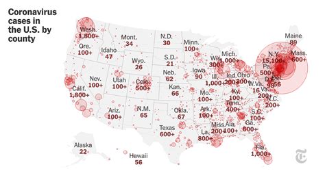 Coronavirus In The U S Latest Map And Case Count The New York Times