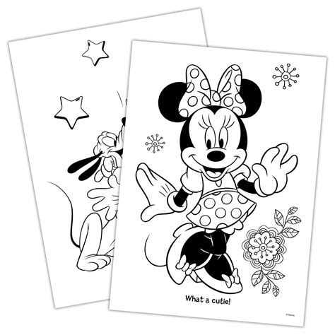 Disney Coloring Pages Minnie Mouse