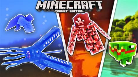 New Mobs Update In Minecraft Secret Mobs Revealed Mcpe Addon