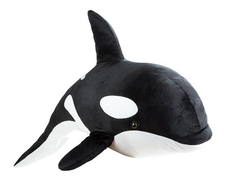 Melissa And Doug Giant Orca Whale Lifelike Stuffed Animal