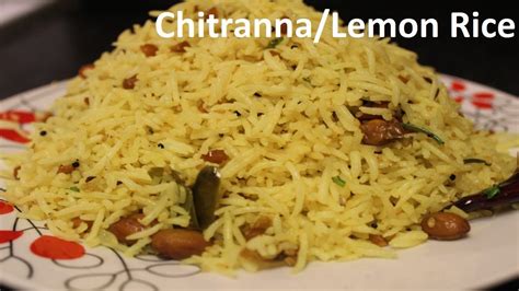 Lemon Rice Recipe Karnataka Special Nimbehannu Chitranna Nimmakaya