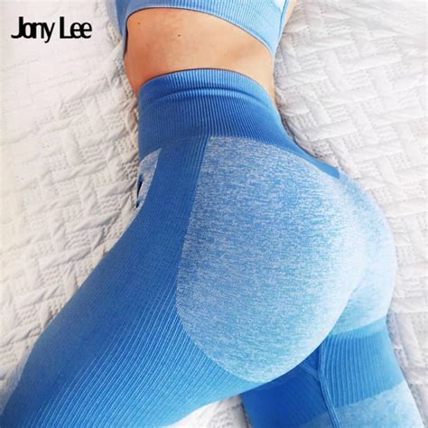 push up sport women seamless leggings gym fitness yoga pants breathable workout clothing high
