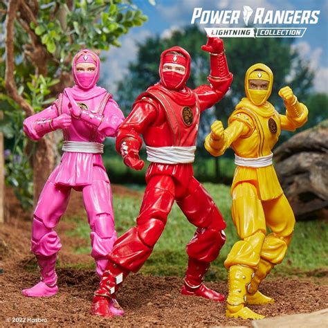 Power Rangers Mighty Morphin Ninja Yellow Ranger Lightning Collection