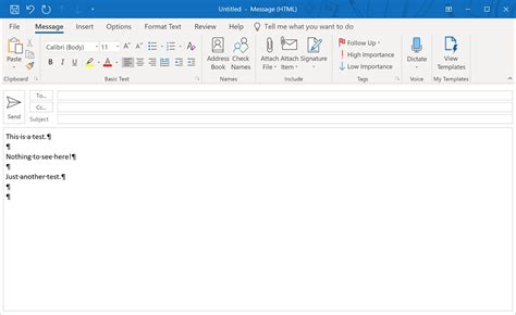 How To Remove Paragraph Symbols In Outlook Ce
