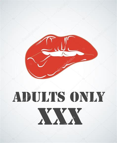 Adults Only Xxx Sign Stock Vector Image By ©samoilik 76184571