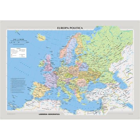 I migliori vettoriali stock cartina politica europa ✓ su depositphotos puoi cercare immagini in vettoriale e trovare i immagine vettoriale cartina politica . Carta Murale: Europa Fisica-Politica - Fronte/Retro — Libro