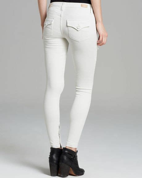 Joie So Real Skinny Jeans In White Fog White Lyst