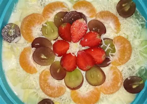 Salad menjadi menu andalan saat diet. Cara Mempersiapkan Salad buah tanpa mayo,yoghurt dan skm ...