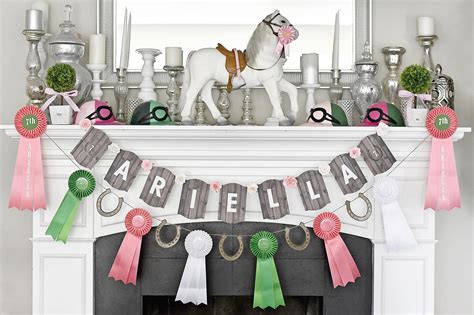 Horsing Around The Perfect Horse Themed Birthday Party Project Nursery