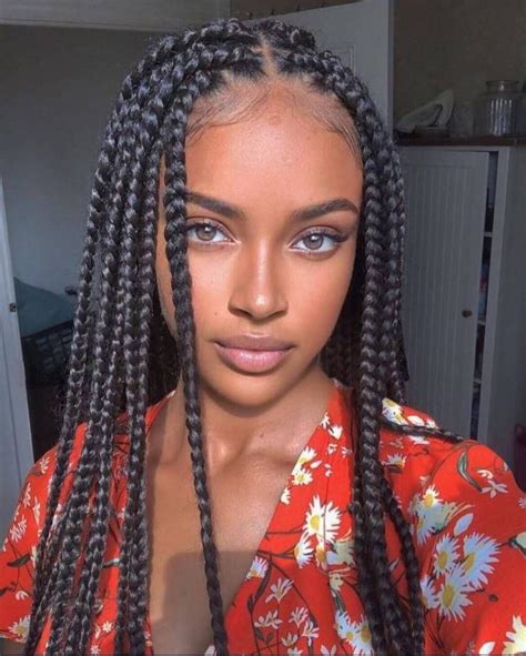 Box Braids Hairstyles For Black Women Girls Braids Black Girl Braids