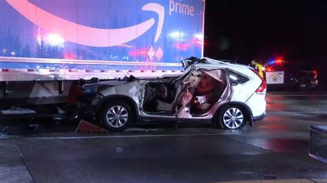 76 Year Old Woman Killed In Crash Involving Amazon Prime Truck On I 15 Near I 8 Nbc 7 San Diego