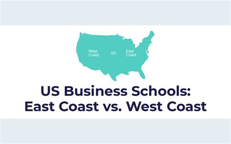 Us Business Schools East Coast Vs West Coast — Mba And Beyond