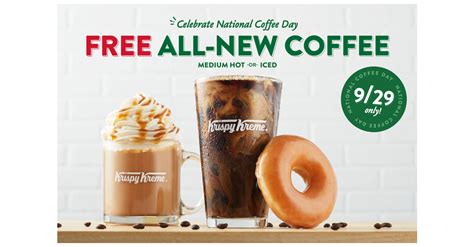 Krispy Kreme Treats Fans On National Coffee Day To Free All New