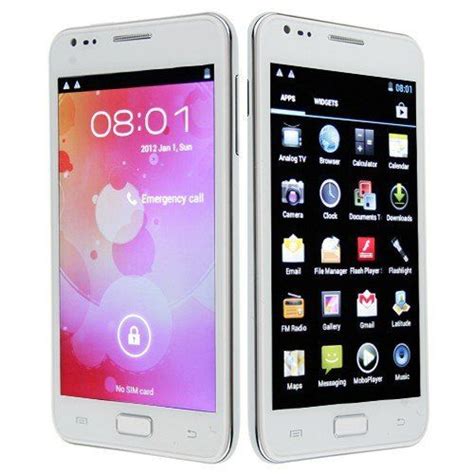 Unlocked Smartphone N8000 5 Inch Screen Android 40 Smart Phone Dual
