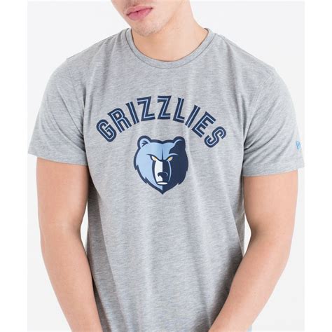 Buy blank grey tees in bulk and save. New Era Memphis Grizzlies NBA Grey T-Shirt: Caphunters.com