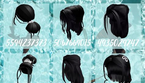 Code For Black Beautiful Hair On Roblox Roblox Hat Codes And Ids