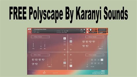 Limited Time Free Polyscape By Karanyi Sounds Youtube