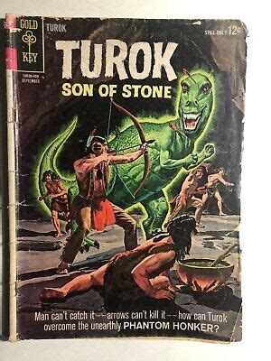 Turok Son Of Stone Gold Key Comics Vg Ebay