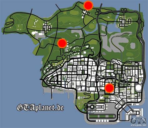 Los Santos Fire Department Map