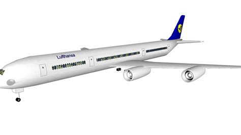 Lufthansa Airbus A340 300 3d Warehouse