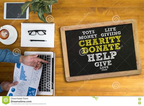 Charity Donate Give Concept Stock Photo Image Of Businesswoman