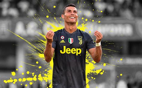 Cristiano Ronaldo 055 Juventus Fc Wlochy Serie A Tapety Na Pulpit