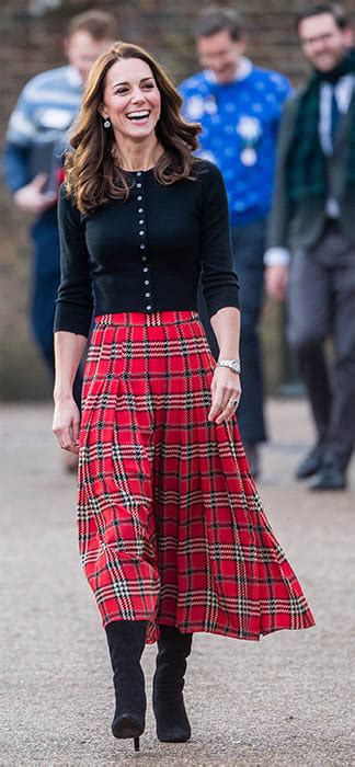 Marks And Spencer Has A Great Dupe Of Kate Middletons Red Check Emilia